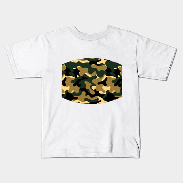 Desert Camo Kids T-Shirt by KindlyHarlot